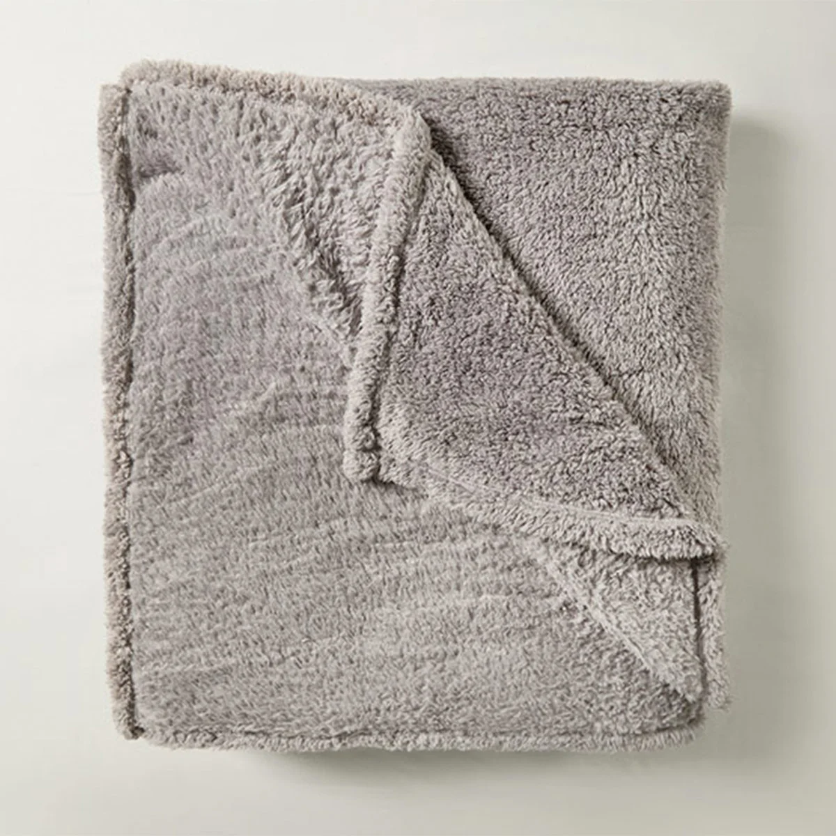 FRAZADA RIPLEY HOME SHERPA PELUDA 2PL GRIS - 2