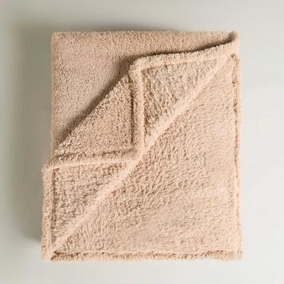 FRAZADA RIPLEY HOME SHERPA PELUDA 2PL IVORY - 2