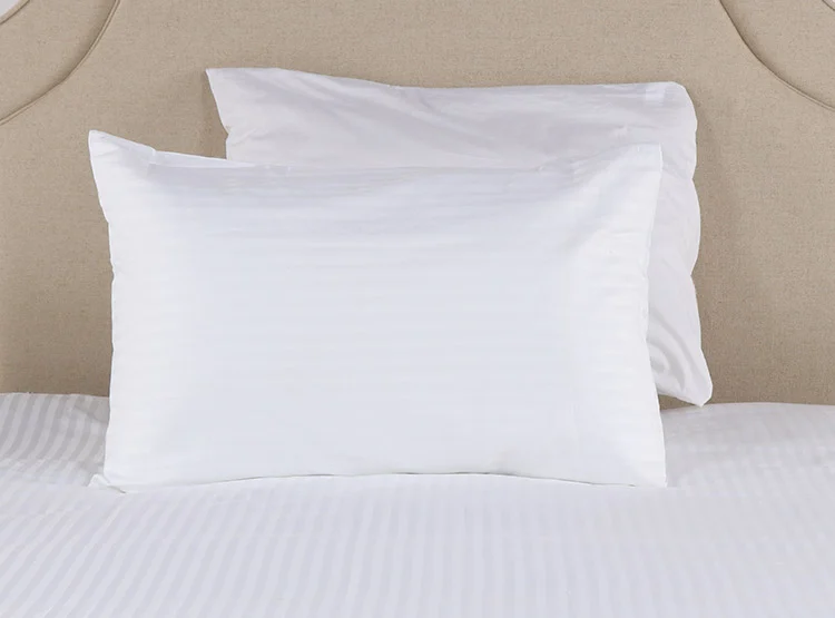 FUNDA DE ALMOHADA RIPLEY HOME OHADA CUBRECAMA PLUMON JACQUARD STRIPES 50X90 - 1