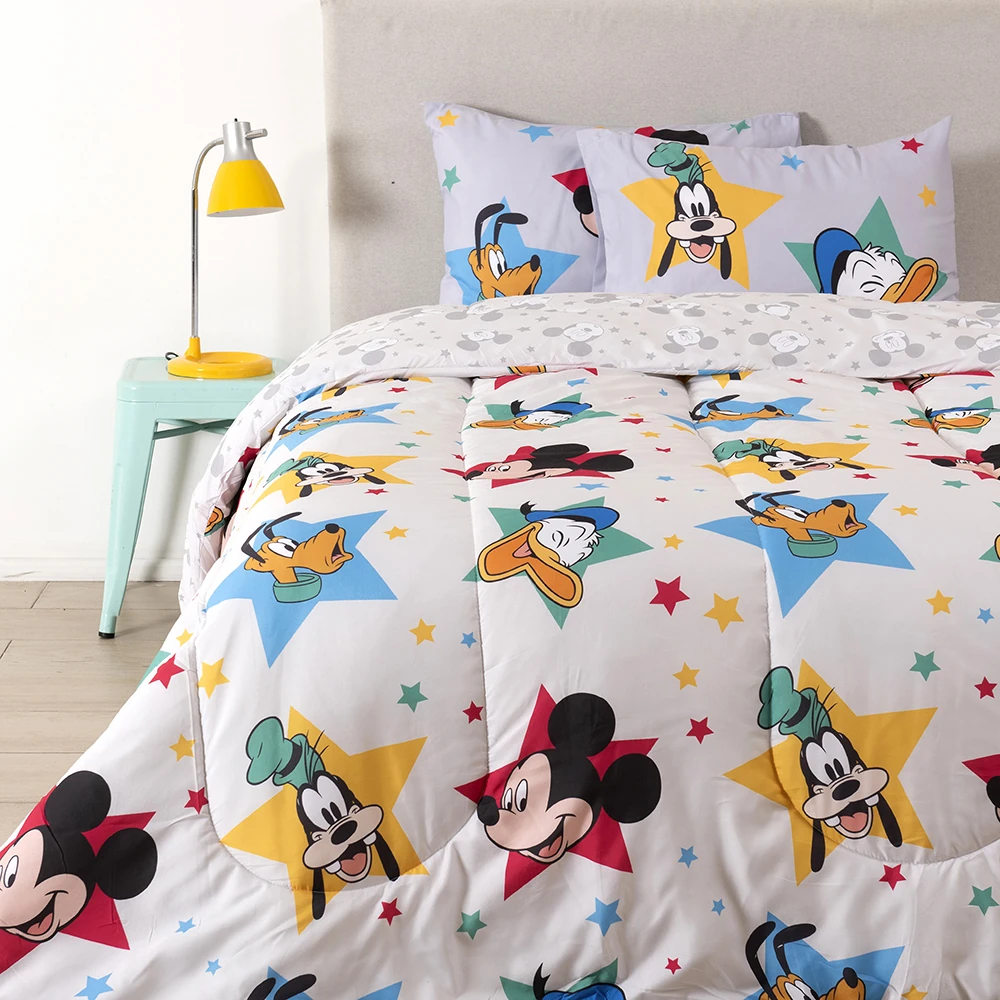EDREDÓN DISNEY 2 PLAZAS MICROFIBRA MICKEY AMIGOS - 1