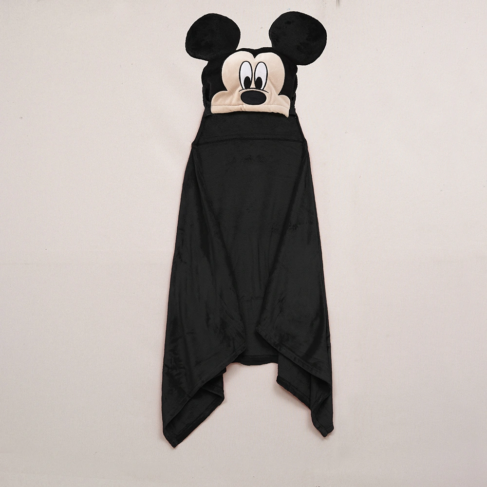 MANTA DISNEY CON CAPUCHA Y OREJAS 75X150 CMS MICKEY26 - 2