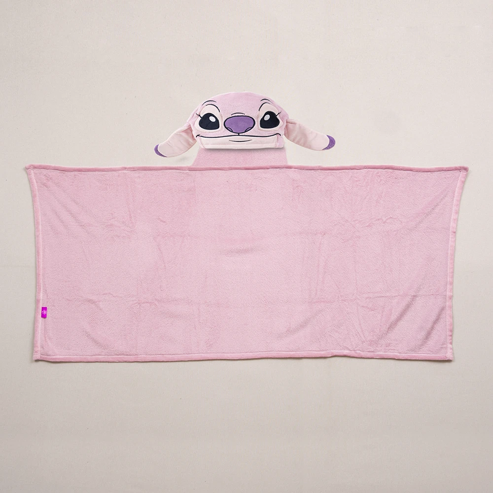 MANTA DISNEY CON CAPUCHA Y OREJAS 75X150 CMS ANGEL26 - 1