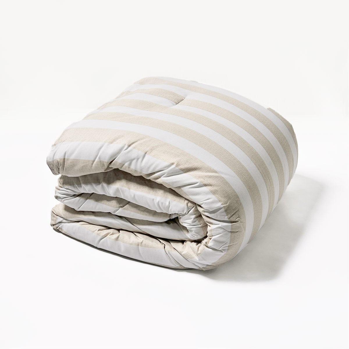 EDREDÓN RIPLEY HOME STRIPES QUEEN TAUPE - 4