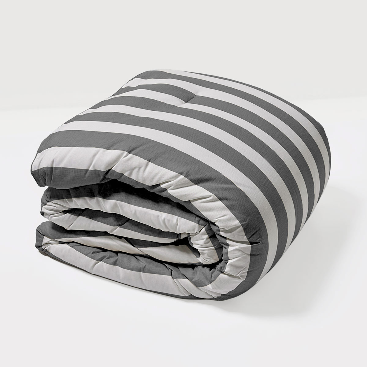 EDREDÓN RIPLEY HOME STRIPES KING GRIS - 4