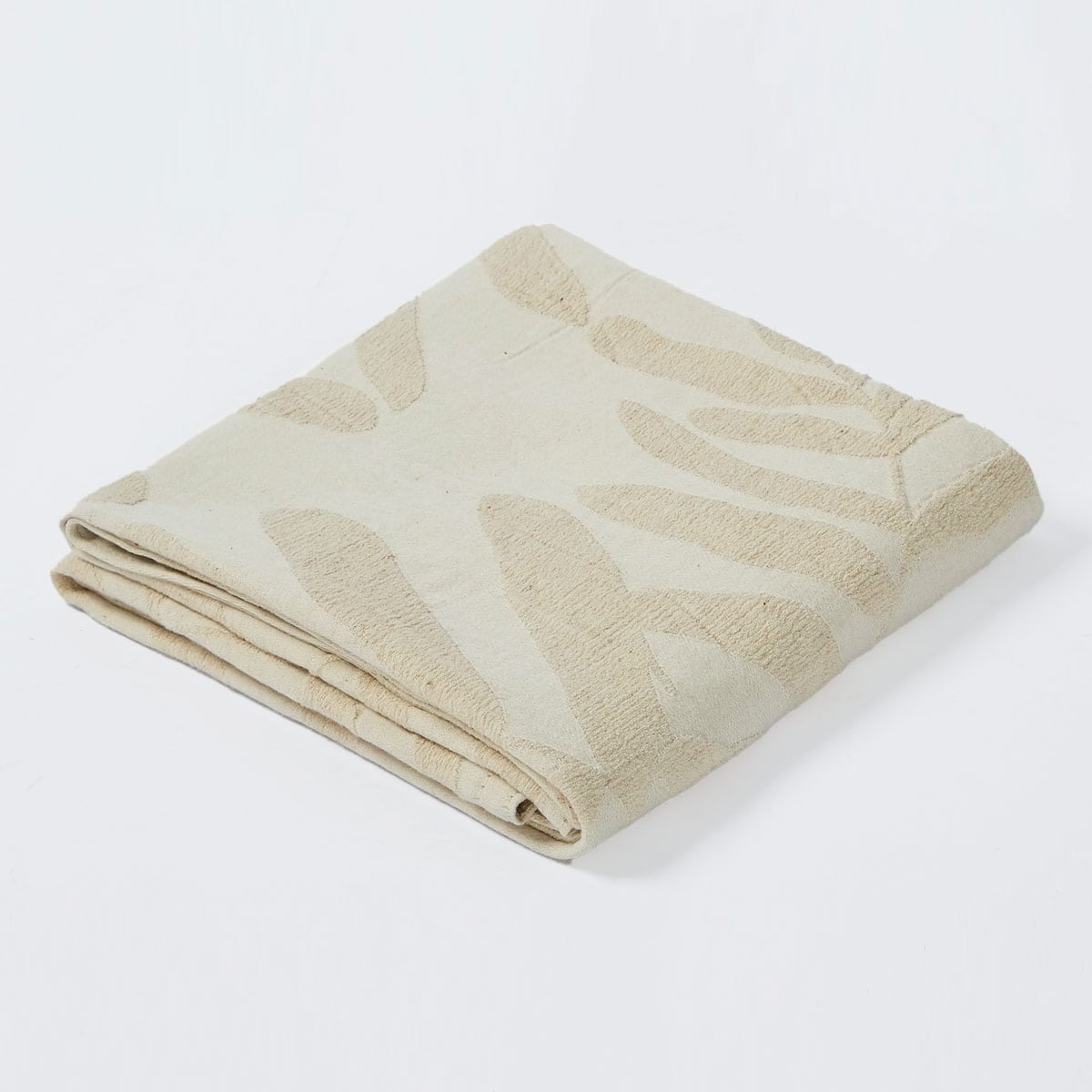 FUNDA DE ALMOHADA MAISON LINETT EDREDÓN HOJAS OLIVO 50X70 CM GRIS - 2
