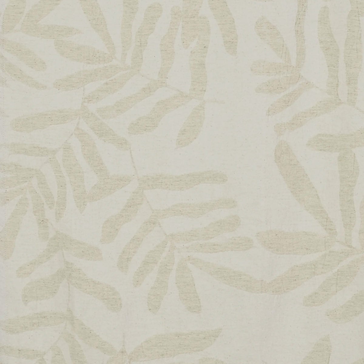 FUNDA DE ALMOHADA MAISON LINETT EDREDÓN HOJAS OLIVO 50X90 CM GRIS - 3