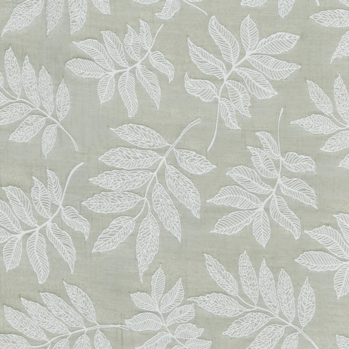 FUNDA DE ALMOHADA RIPLEY HOME CUBRECAMA JACQUARD 50X70 CM HOJAS VERDE - 3