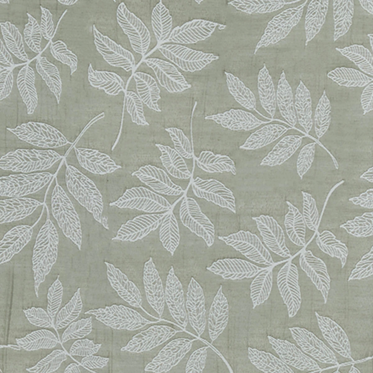 FUNDA DE ALMOHADA RIPLEY HOME CUBRECAMA JACQUARD 50X90 CM HOJAS VERDE - 3