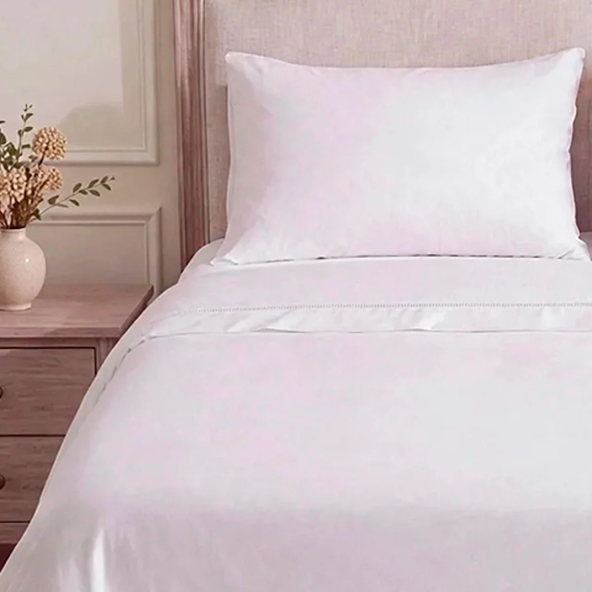 SET SÁBANAS RIPLEY HOME BRODERIE QUEEN ROM HUECOS BLANCO - 3
