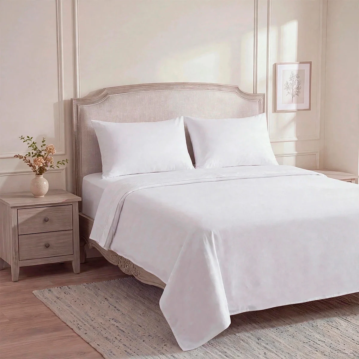 SET DE SÁBANAS RIPLEY HOME BRODERIE 1.5 PLAZAS CADENA - 2