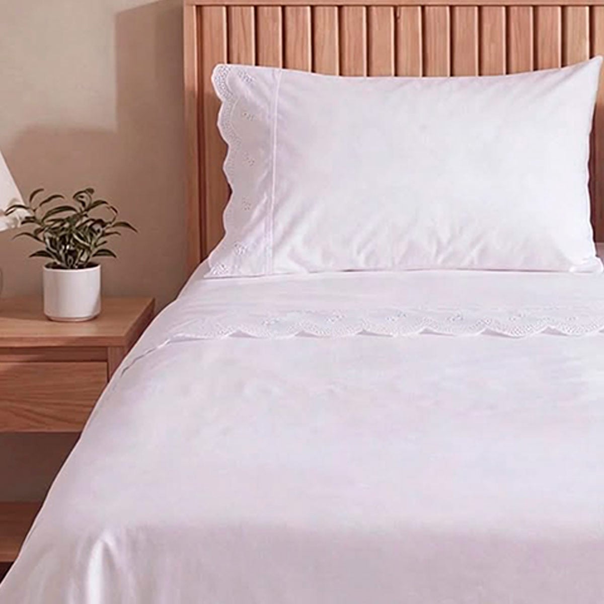 SET DE SÁBANAS RIPLEY HOME BRODERIE 2 PLAZAS FORMAS - 3