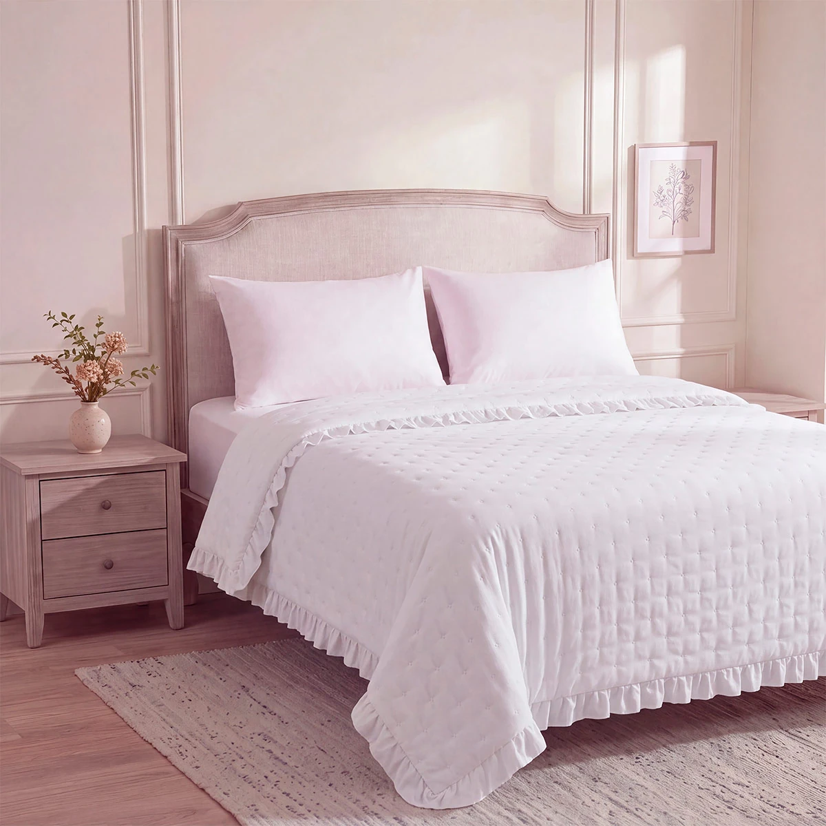 CUBRECAMA RIPLEY HOME ULTRASONIC U V QUEEN BLANCO - 2
