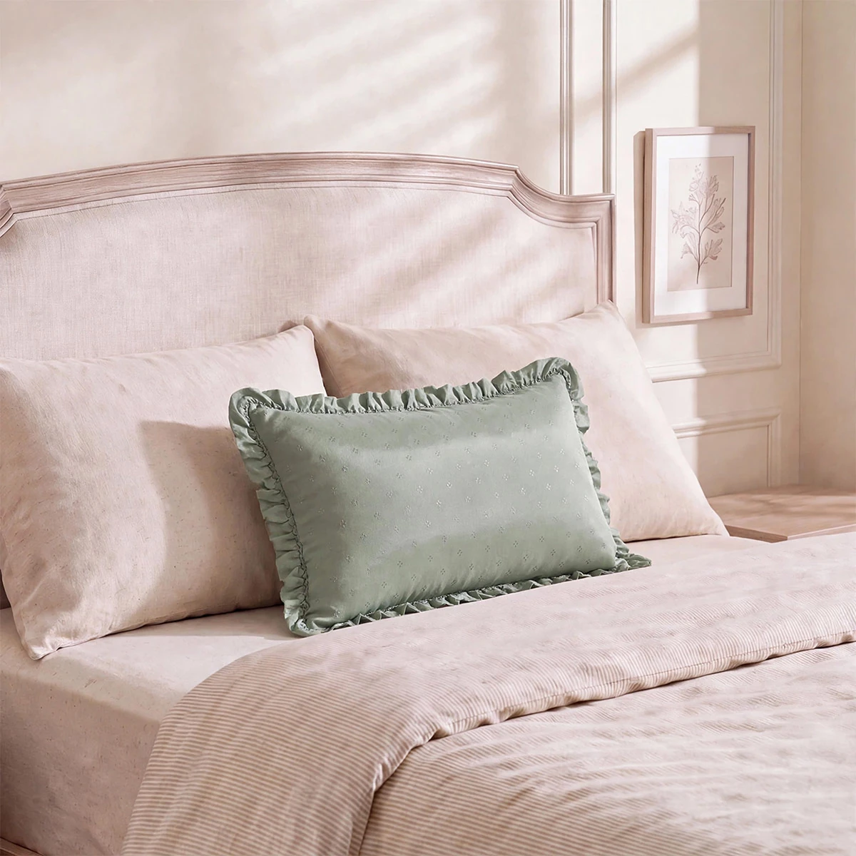 FUNDA DE ALMOHADA RIPLEY HOME CUBRECAMA U V 50X70 CM AQUA - 1