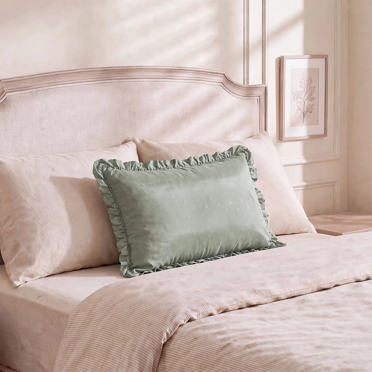 FUNDA DE ALMOHADA RIPLEY HOME CUBRECAMA U V 50X90 CM AQUA - 1