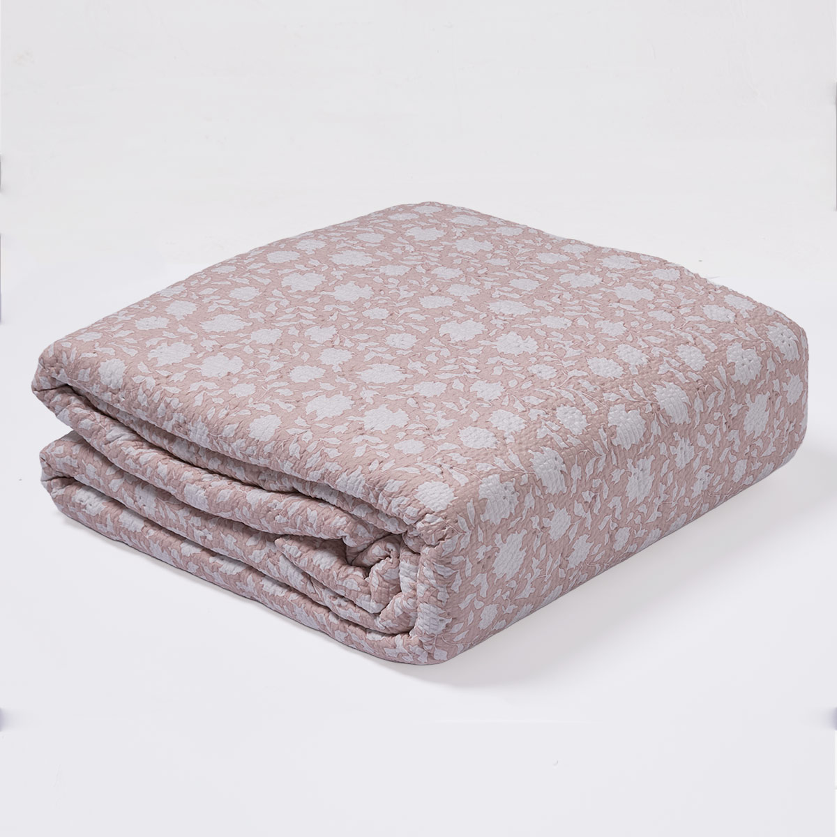 CUBRECAMA RIPLEY HOME ULTRASONIC ESTAMPADO QUEEN PALO ROSA - 4