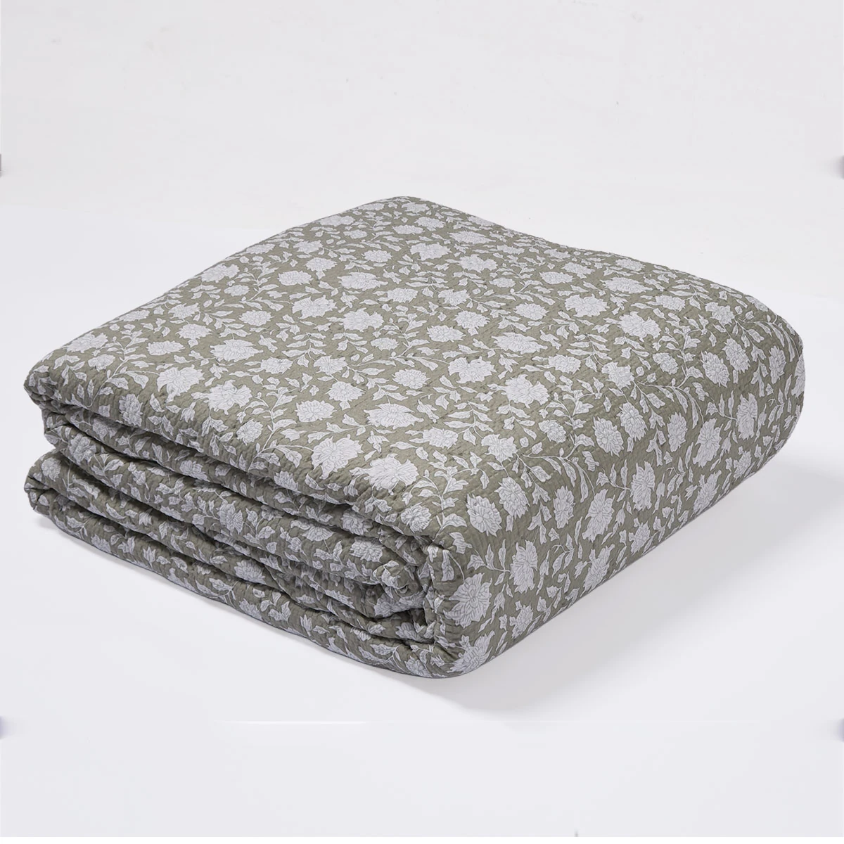 CUBRECAMA RIPLEY HOME ULTRASONIC ESTAMPADO QUEEN VERDE - 4