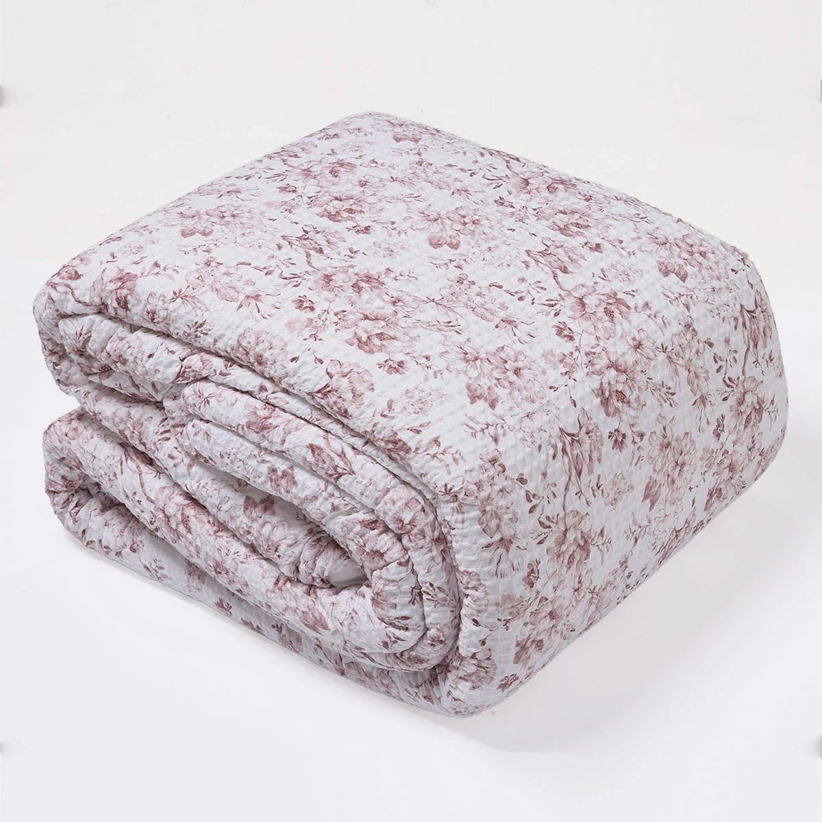 EDREDÓN RIPLEY HOME ESTAMPADO ROMÁNTICO 1.5 PLAZAS ROSADO - 4