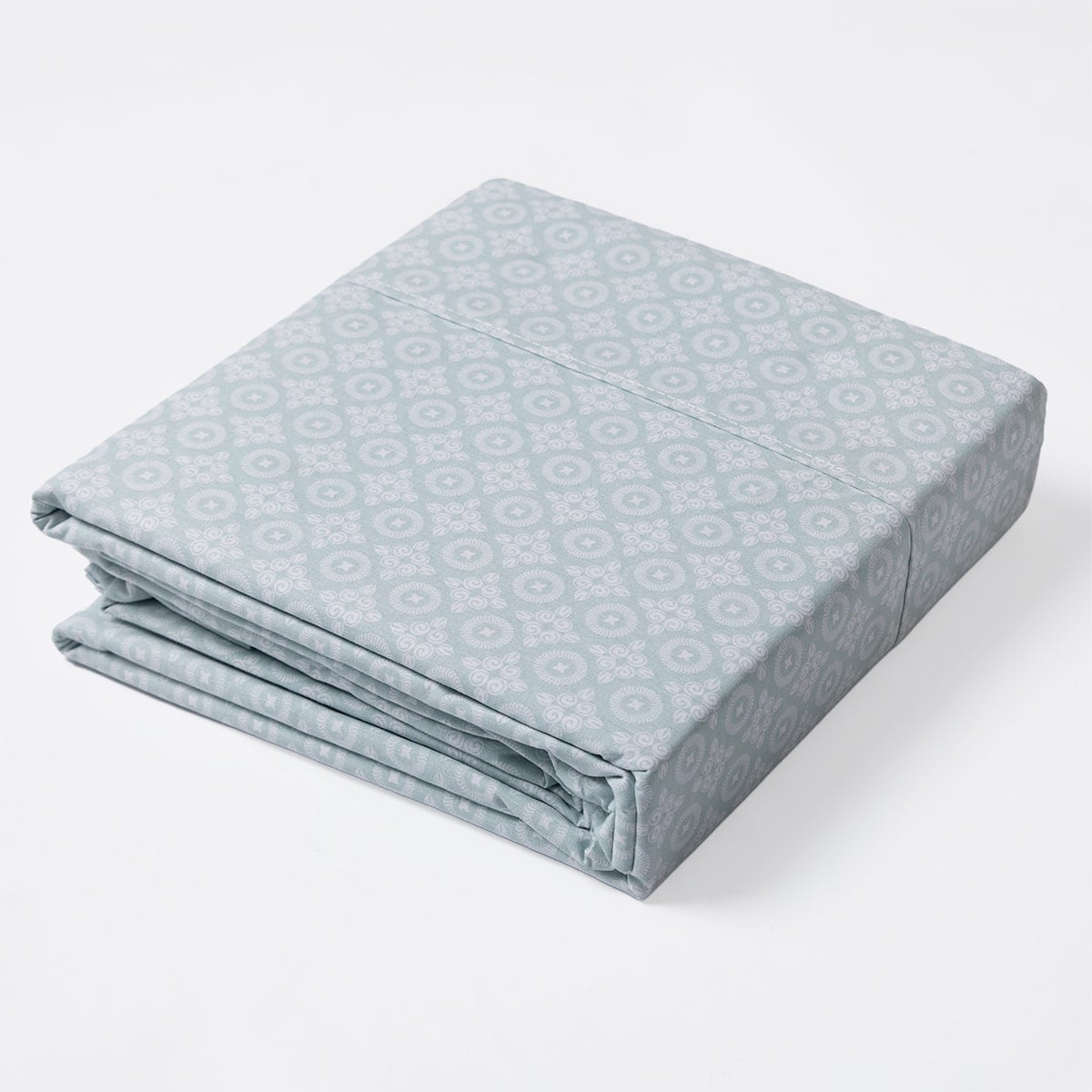 SET DE SÁBANAS RIPLEY HOME ESTAMPADA 144 HILOS 2 PLAZAS COLIBRÍ MANDALA - 4