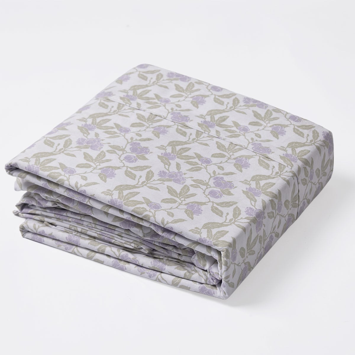 SET DE SÁBANAS RIPLEY HOME ESTAMPADA 144 HILOS 1.5 PLAZAS LIRIO LAVANDA - 4