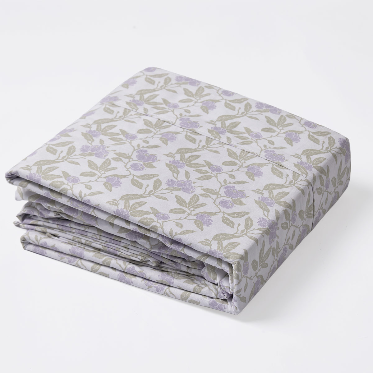 SET SÁBANAS RIPLEY HOME ESTAMPADA 144 HILOS KING LIRIO LAVANDA - 4