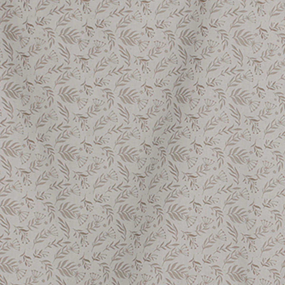 SET DE SÁBANAS RIPLEY HOME ESTAMPADA 144 HILOS 1.5 PLAZAS HOJAS TAUPE - 5