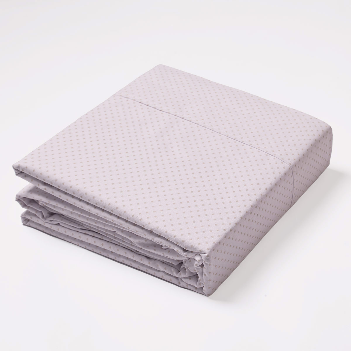 SET DE SÁBANAS RIPLEY HOME ESTAMPADA 144 HILOS 2 PLAZAS HOJAS PUNTO TAUPE - 4