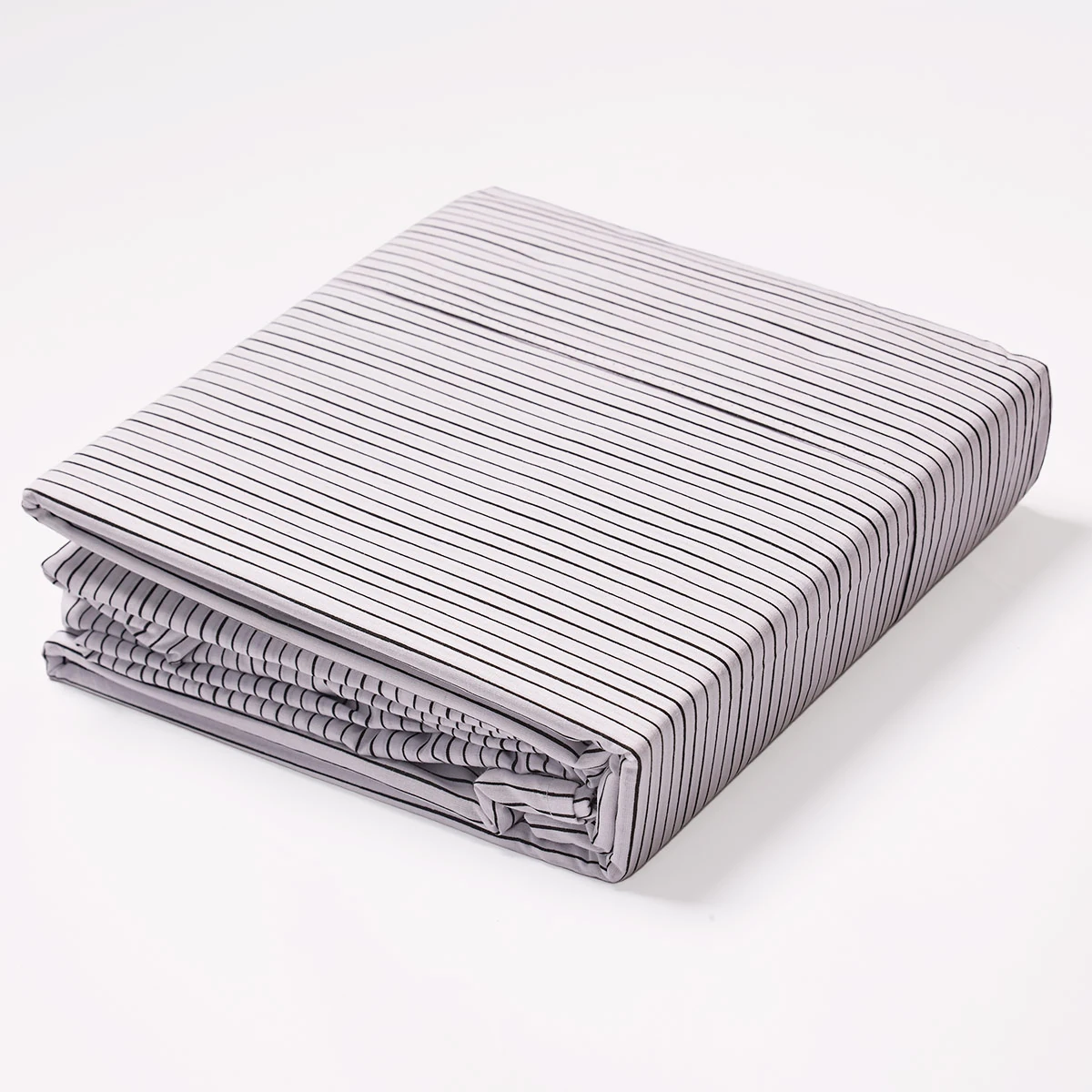 SET DE SÁBANAS RIPLEY HOME ESTAMPADA 144 HILOS QUEEN BLACK AND WHITE LINE - 4