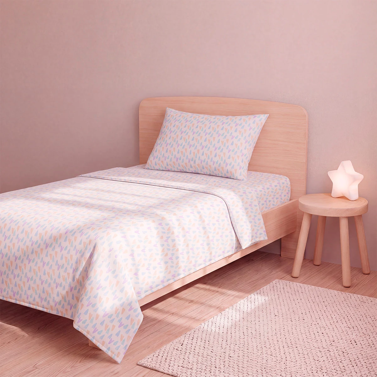 SET SÁBANAS RIPLEY HOME ESTAMPADA 2 PLAZAS ANIMAL PRINT PALM - 2
