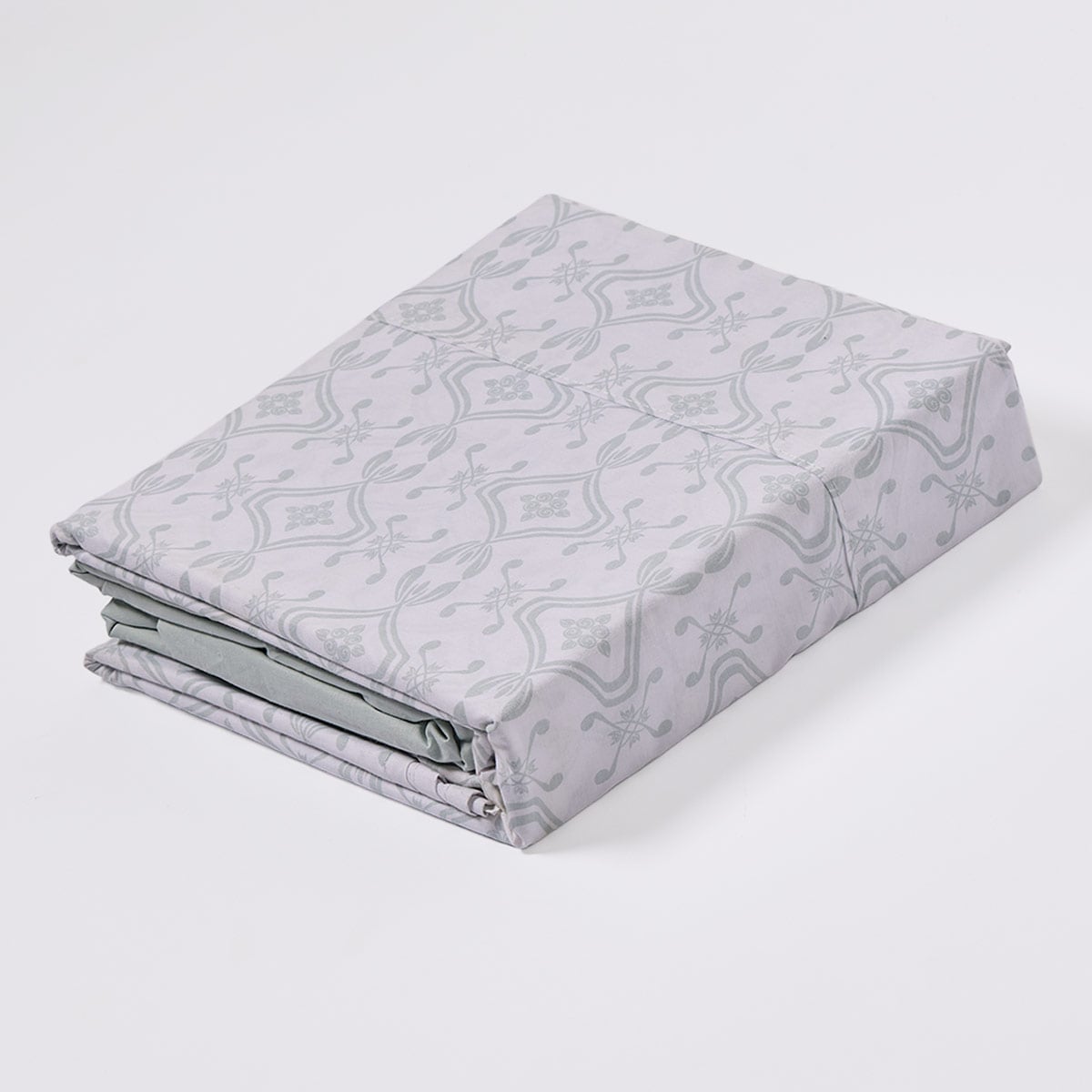 SET DE SÁBANAS RIPLEY HOME ESTAMPADA 180 HILOS 1.5 PLAZAS BOTÁNICA ORNAMENTAL - 4