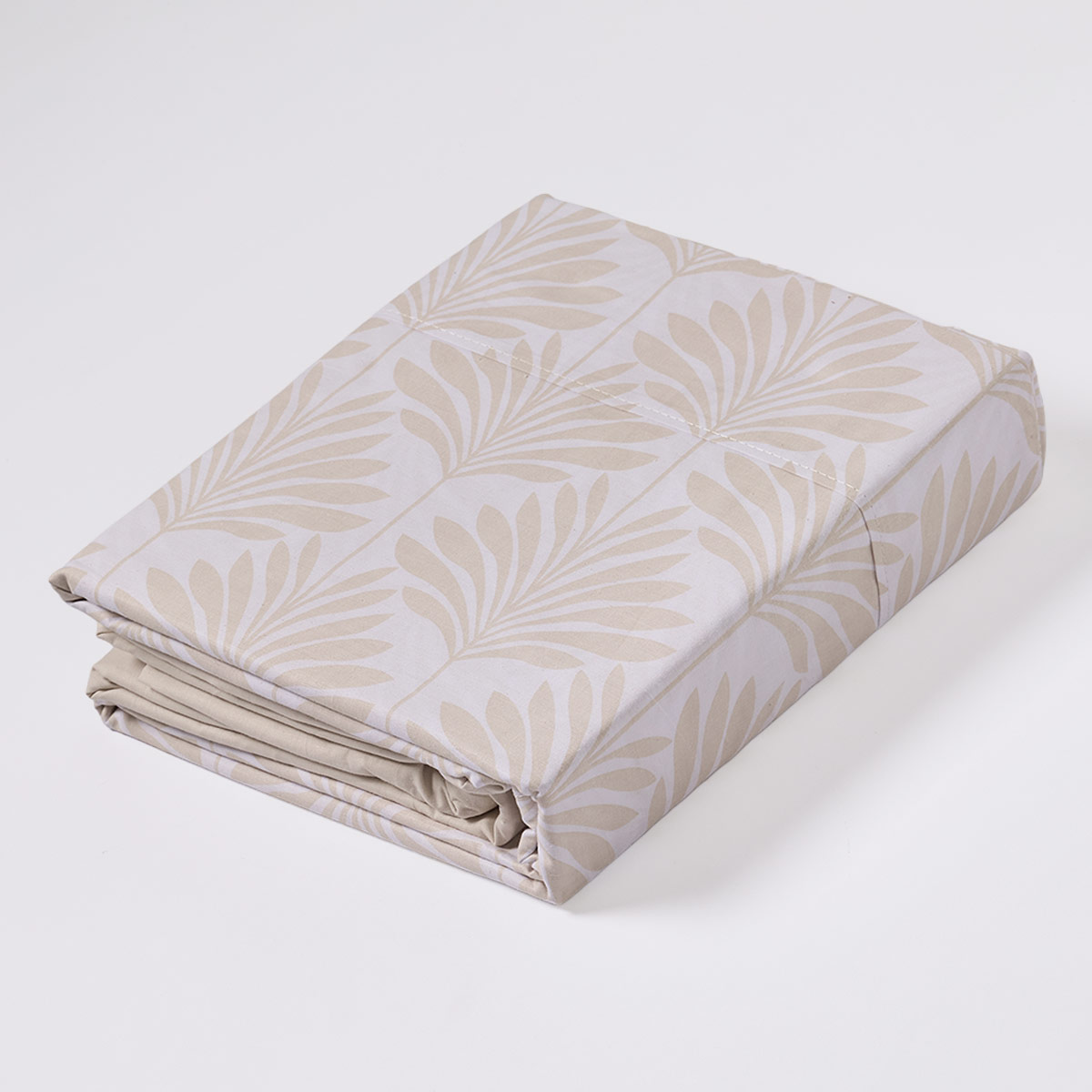 SET SÁBANAS RIPLEY HOME ESTAMPADA 180 HILOS KING HOJAS ABANICO - 4