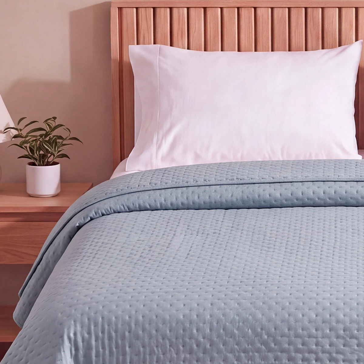 CUBRECAMA RIPLEY HOME ULTRASONIC 2 PLAZAS CELESTE - 3