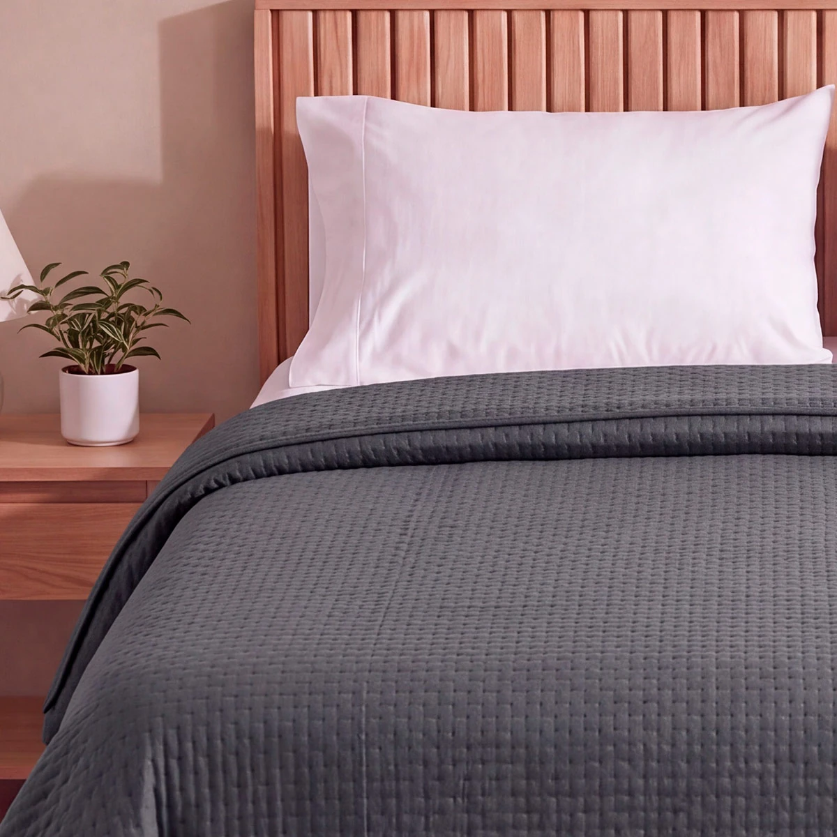 CUBRECAMA RIPLEY HOME ULTRASONIC QUEEN GRAFITO - 3