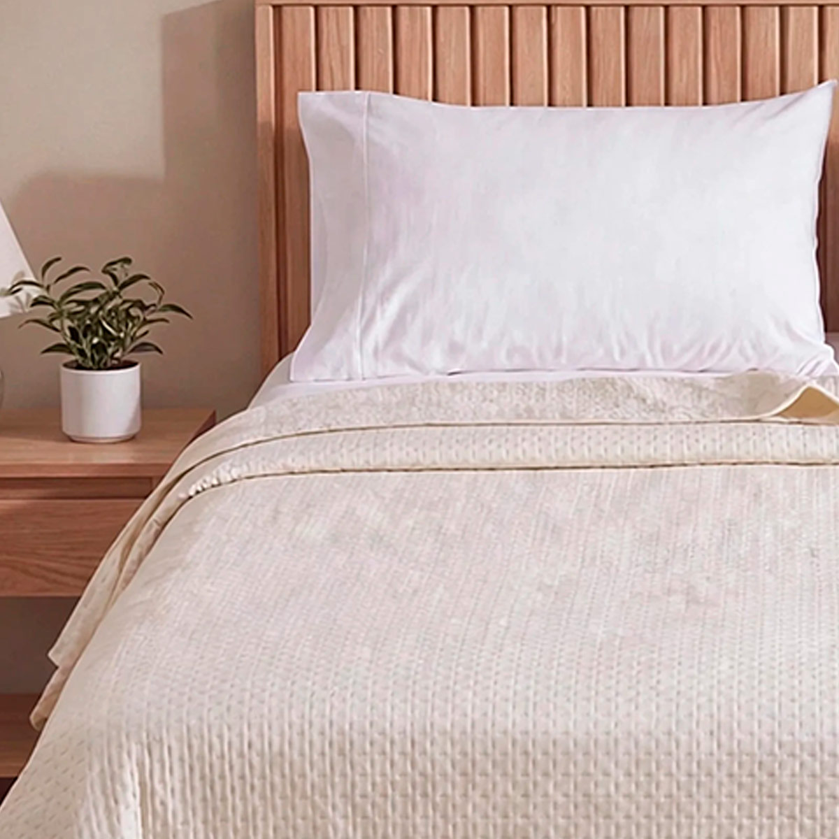 CUBRECAMA RIPLEY HOME ULTRASONIC 1.5 PLAZAS BLANCO - 3
