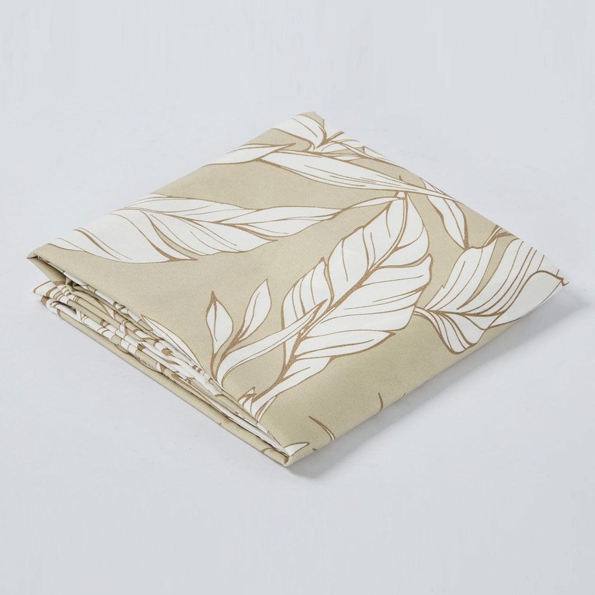 FUNDA DE ALMOHADA RIPLEY HOME EDREDÓN MICROFIBRA 50X70 CM HOJAS TAUPE - 2