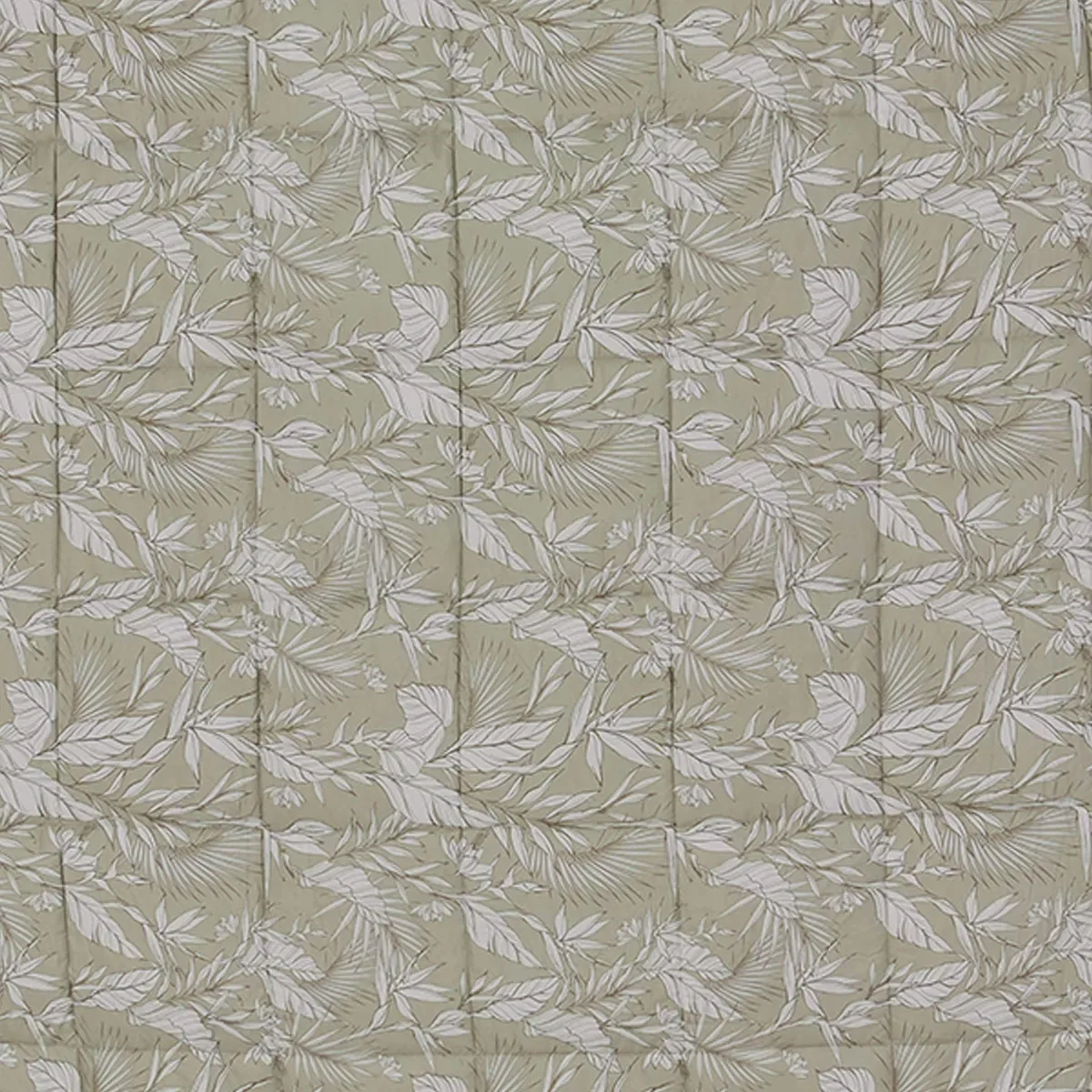 EDREDON RIPLEY HOME MICROFIBRA QUEEN HOJAS TAUPE - 5