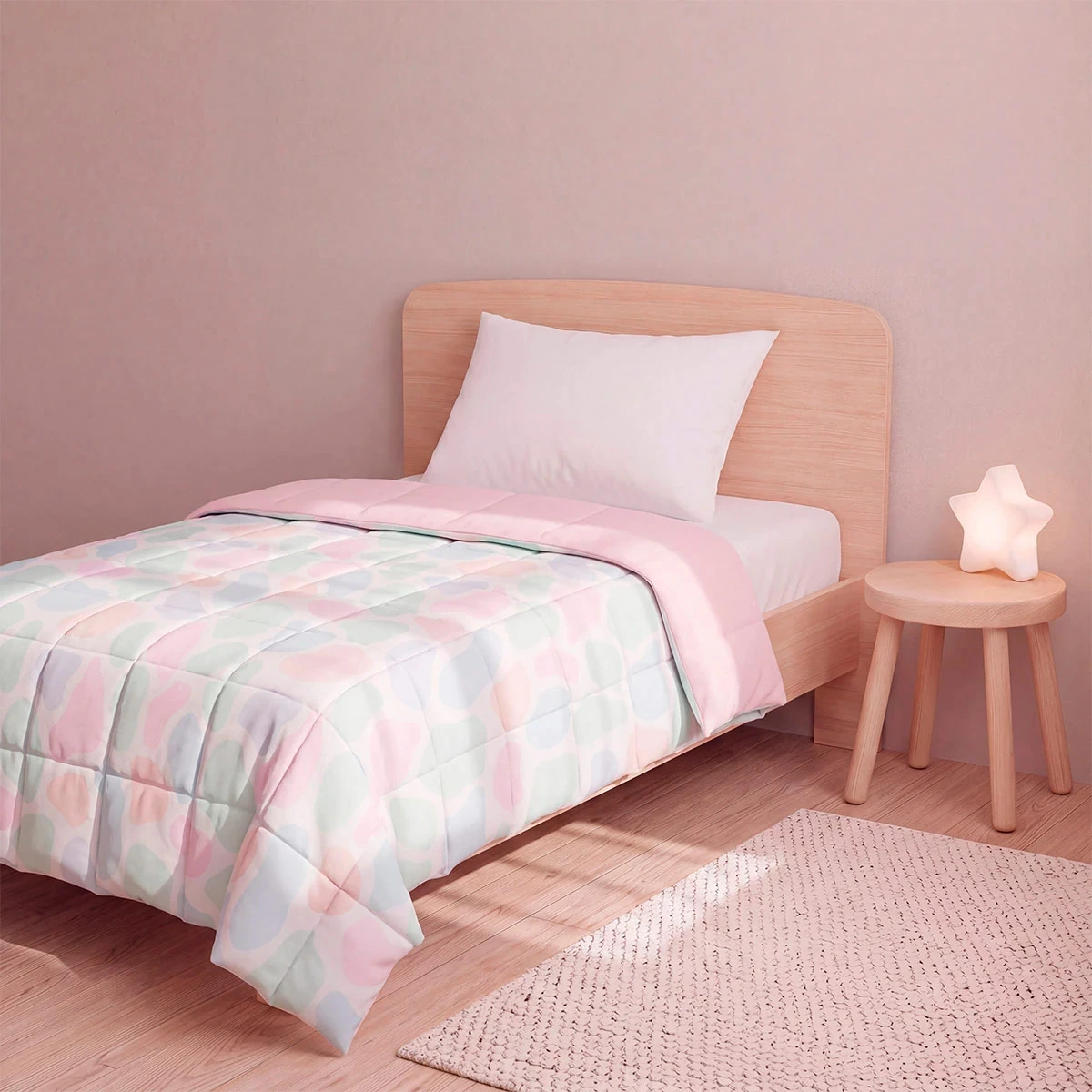 EDREDÓN RIPLEY HOME MICROFIBRA 1.5 PLAZAS ANIMAL PRINT - 2