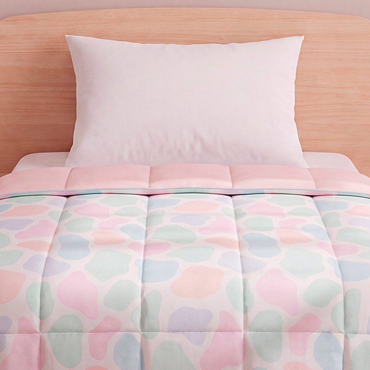 EDREDÓN RIPLEY HOME MICROFIBRA 2 PLAZAS ANIMAL PRINT ROSADO - 3