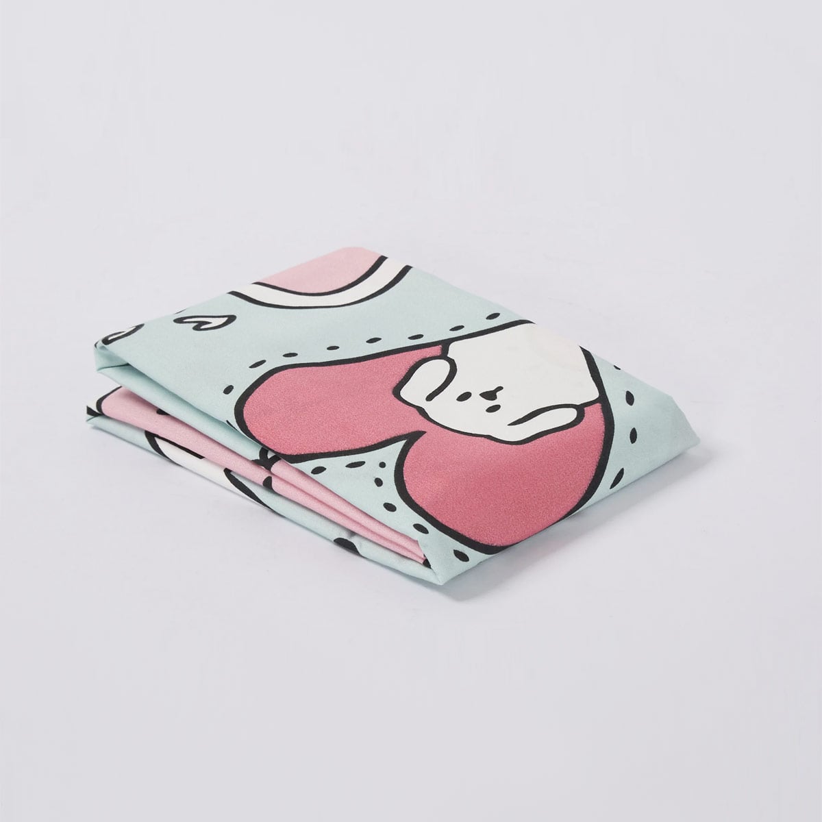 FUNDA ALMOHADA EDREDÓN RIPLEY HOME CORAZONES ROSADO - 2
