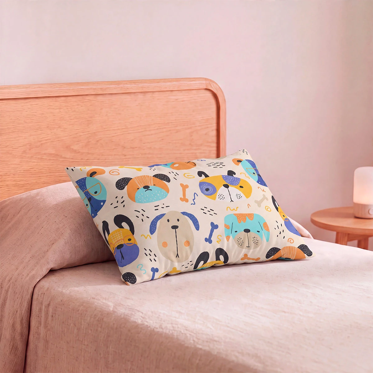 FUNDA ALMOHADA EDREDÓN RIPLEY HOME DOGGIE AZUL  - 1