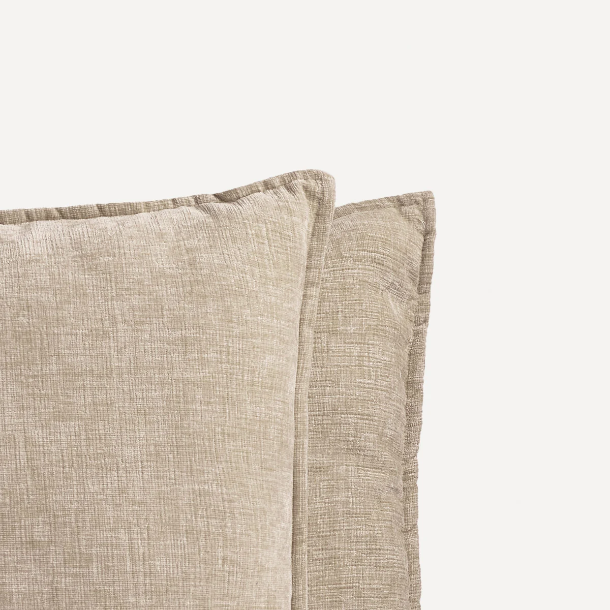 SET X2 COJINES RIPLEY HOME ROM 50X50 CM BEIGE - 3