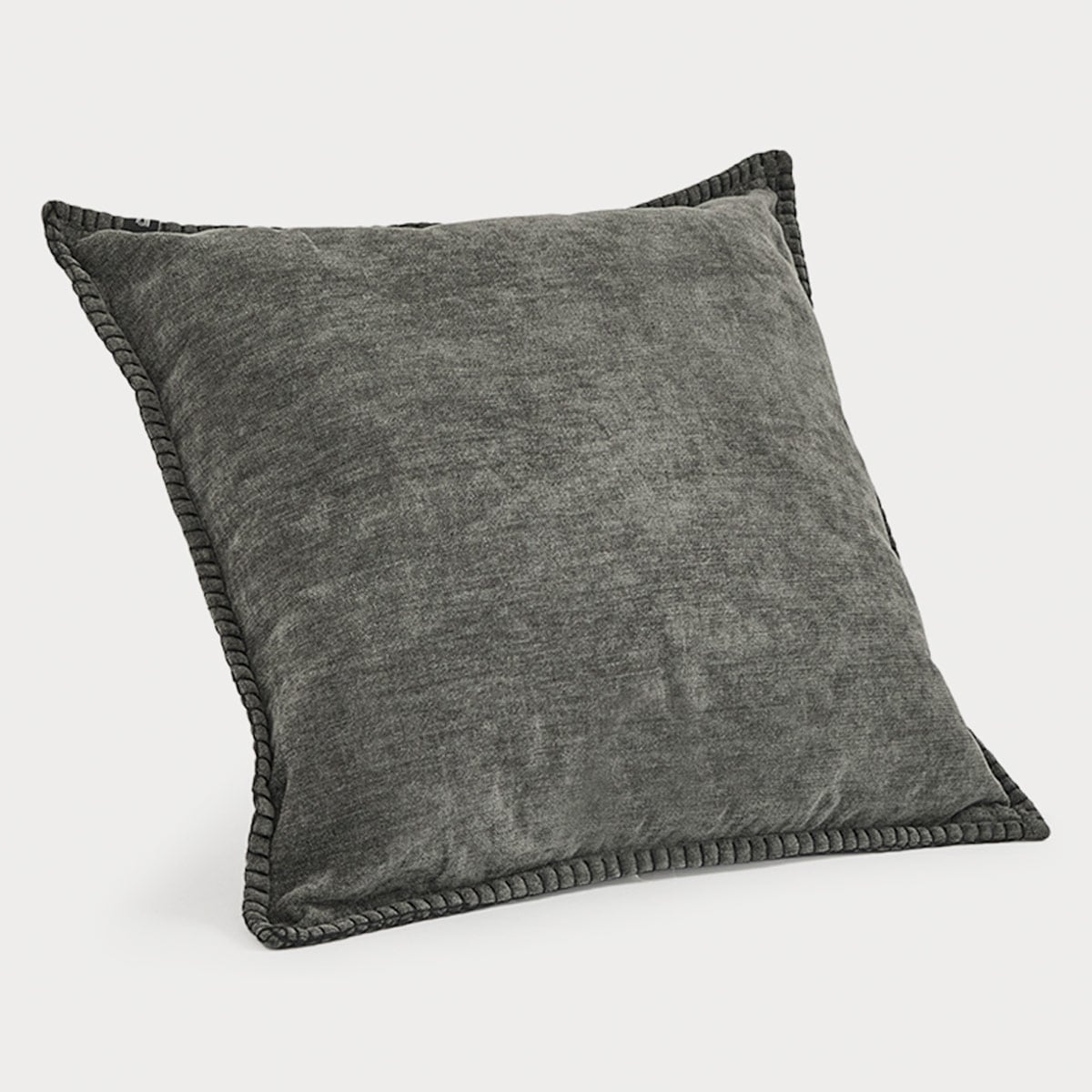 COJÍN MAISON LINETT CHENILLE 50X50 CM NEGRO - 3