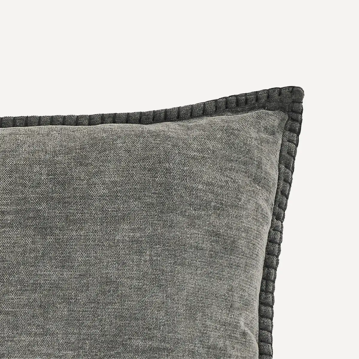 COJÍN MAISON LINETT CHENILLE 50X50 CM NEGRO - 4