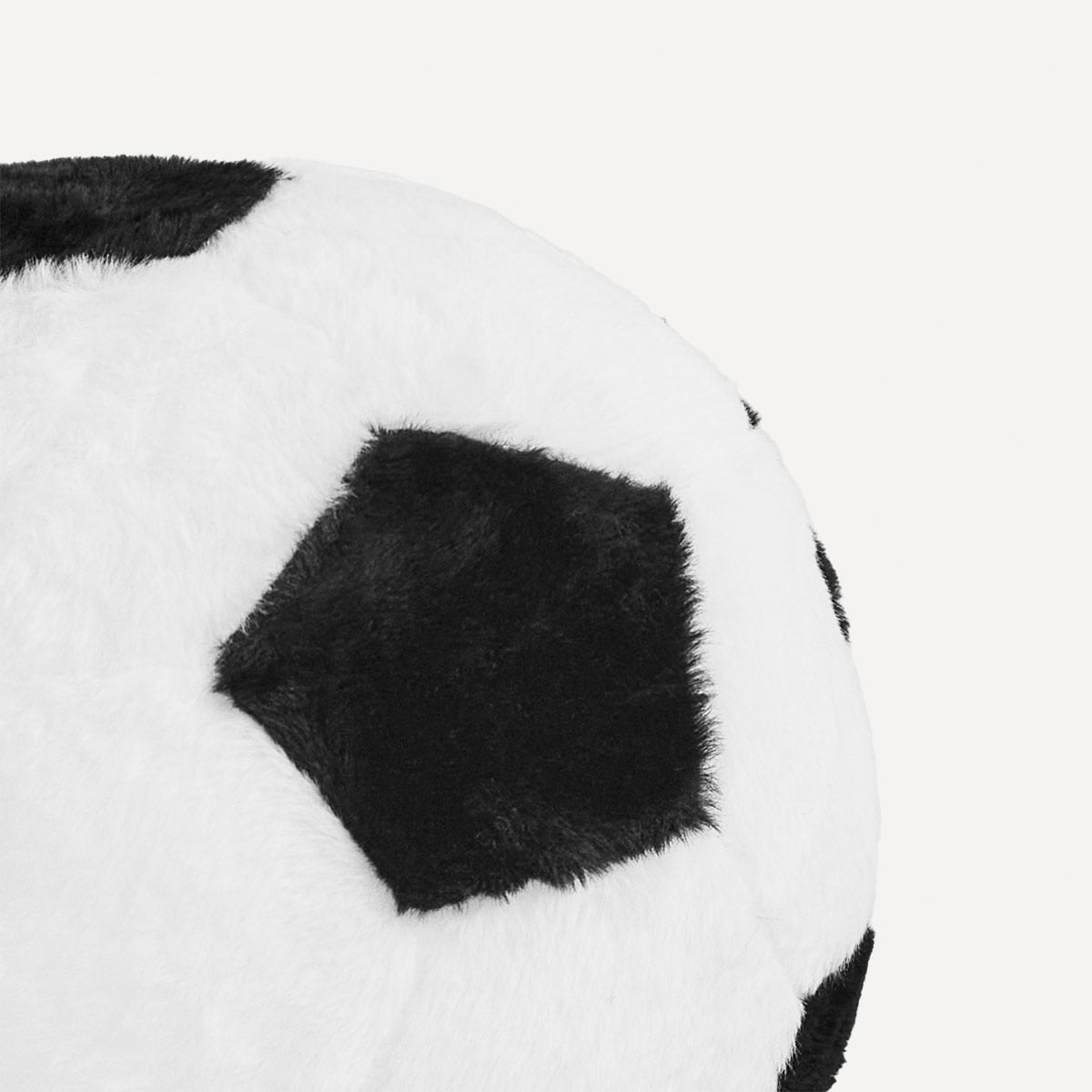 COJÍN RIPLEY HOME FORMA FÚTBOL 30 CM BLANCO - 3