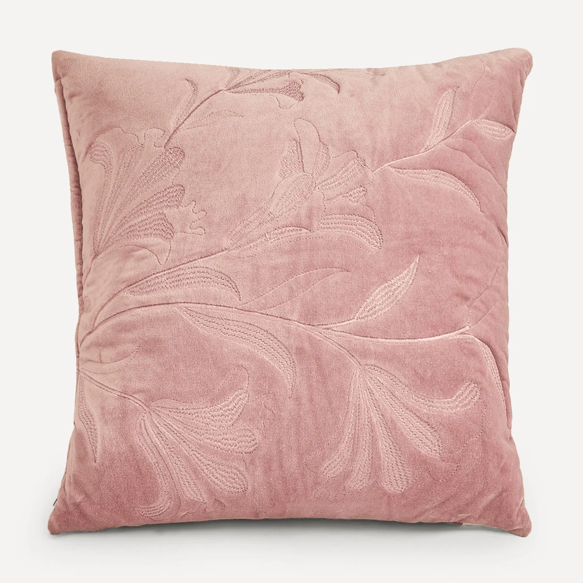 COJÍN RIPLEY HOME ROMANTIC VELVET 45X45 CM ROSA - 1