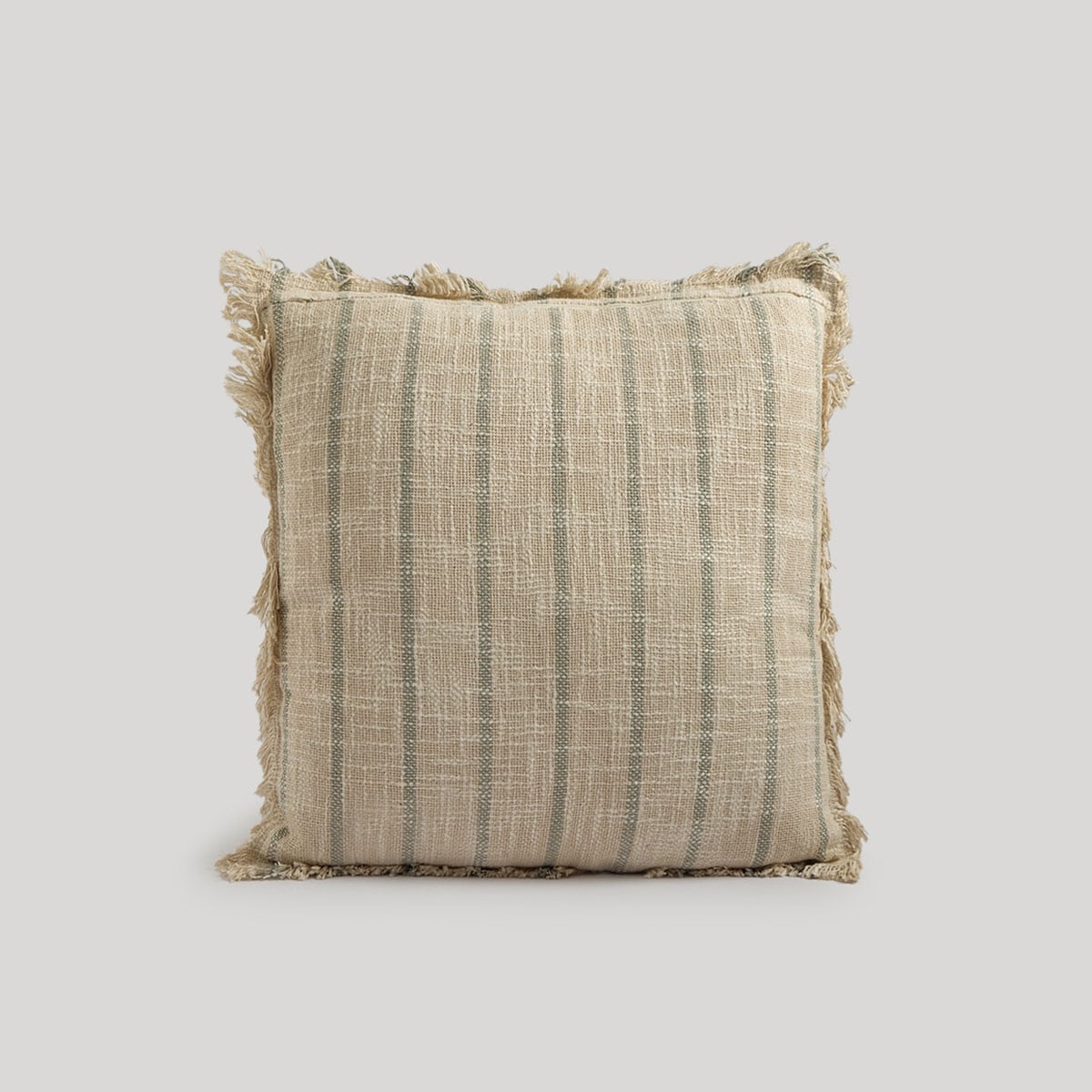 COJÍN RIPLEY HOME TEXTURA LÍNEAS 50X50 CM VERDE - 2