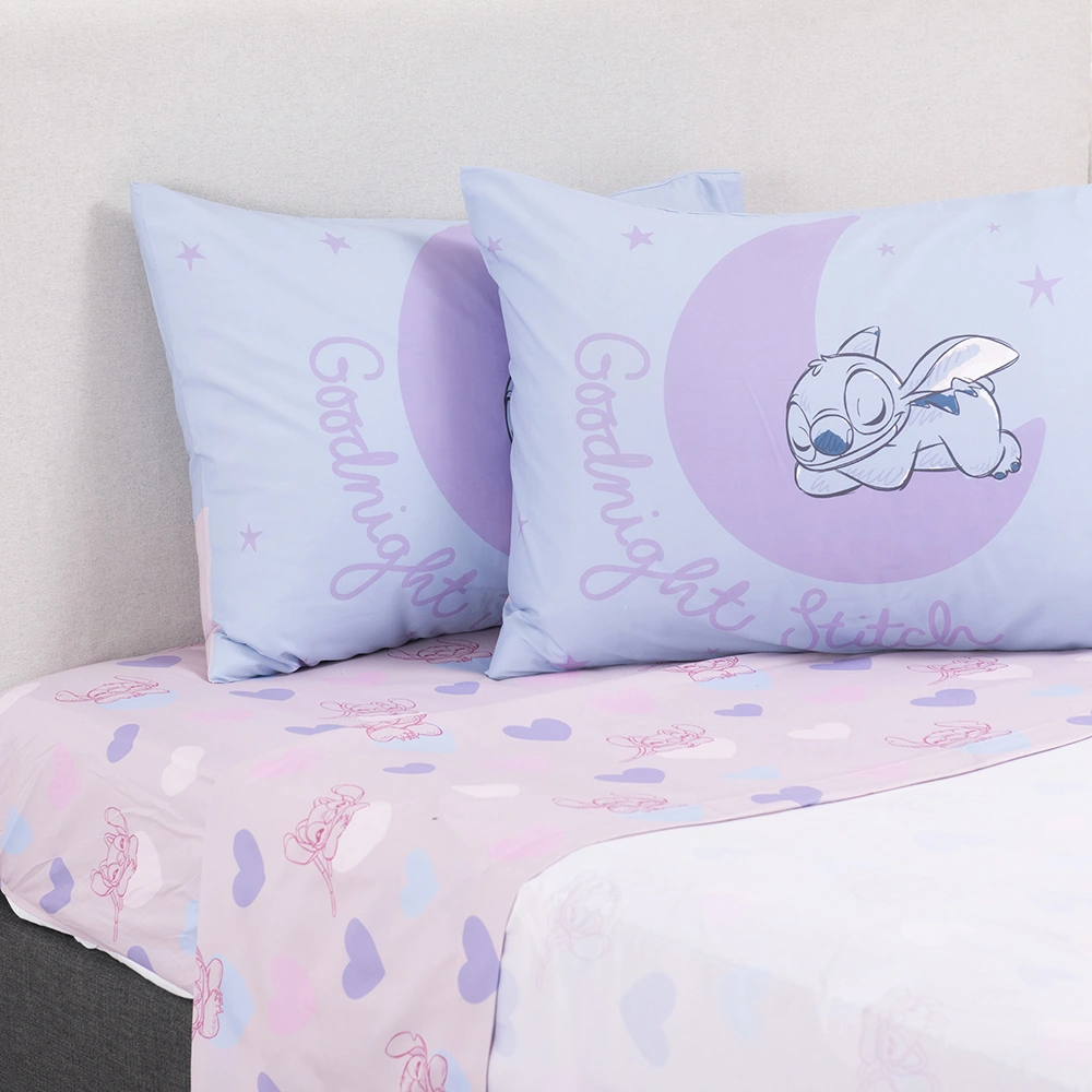 SET DE SÁBANAS DISNEY STITCH LOVELY 1.5 PLAZAS - 1