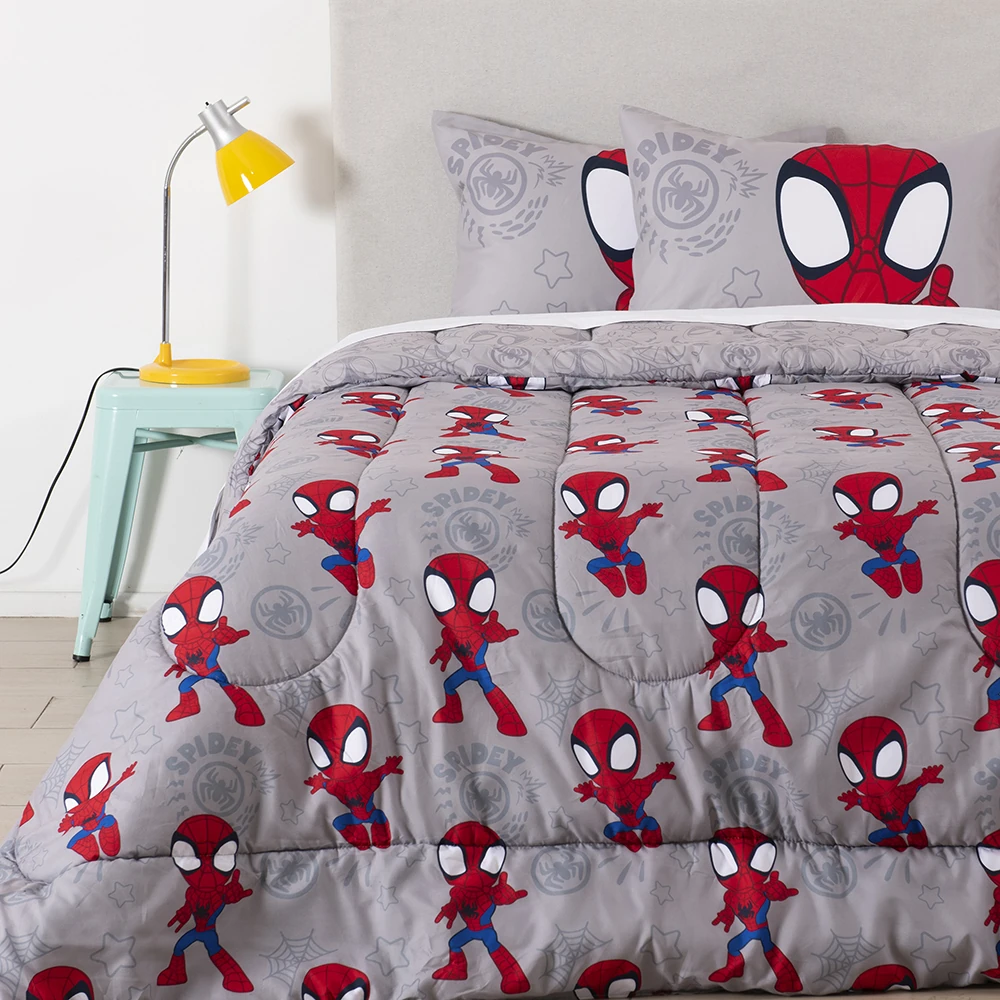 EDREDÓN DISNEY SPIDEY 2 PLAZAS ROJO - 1