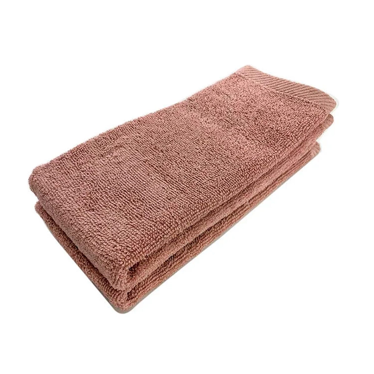 SETX2 TOALLAS DE BAÑO PALO ROSA 50X30 CM - 1