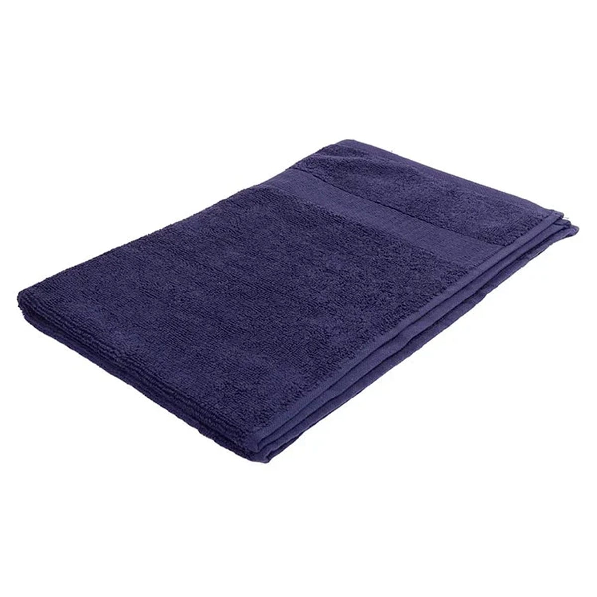 TOALLA DE MANO 100% ALGODÓN 550GR  AZUL 80X50 CM - 1