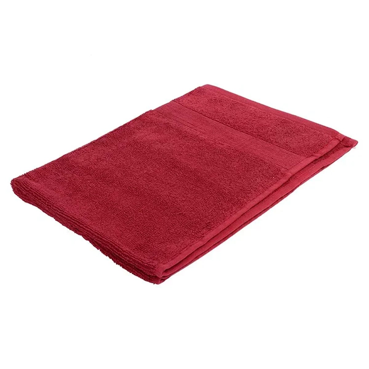 TOALLA DE MANO 100% ALGODÓN 550GR BURDEO 80X50 CM - 1